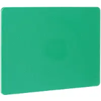 Hendi HACCP snijplank - dubbelzijdig - LDPE - 600x400 mm - groen
