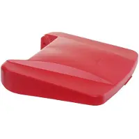 Hendi Afvalbakdeksel - polypropyleen (PP) - 50,5 x 41,5 cm - rood - voor afvalbak