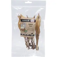 Beeztees Natuurlijke Snack Konijnenoren 700 G 8 Stuks