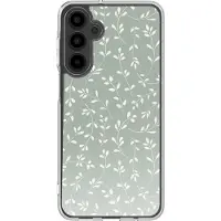 IMoshion Design hoesje voor de Samsung Galaxy A16 - Smoke Green Flowers