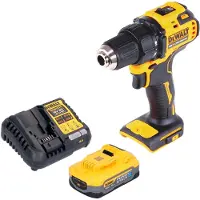 DeWalt DCD 708 H1 accuboormachine 18 V 65 Nm borstelloos + 1x Powerstack accu 5,0 Ah + oplader