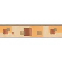 A.S. Création MODERN BEHANGRAND - Beige Bruin Metallic - AS Creation Only Borders