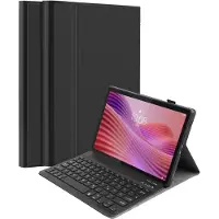 Just in Case tablet Hoes met Toetsenbord geschikt voor Lenovo Yoga Tab - QWERTZ Bluetooth Keyboard Case - Zwart