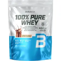 BiotechUSA 100% Pure Whey (Chocolade Pindakaas) 900 g eiwitpoeder met wei-eiwitconcentraat en isolaat
