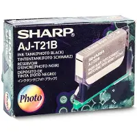 Sharp AJ-T21B inkt cartridge foto zwart (origineel)