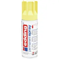 Edding 5200 permanent spray - 200 ml - mat - pastelgeel