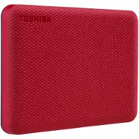 Toshiba 2 TB Externe harde schijf Canvio Advance USB 3.2 (Gen 1) Rood