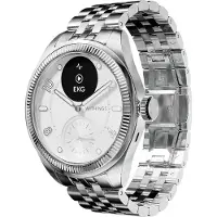 Withings ScanWatch Nova Brilliant Titanium Zilver 39mm