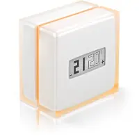 Netatmo Slimme Thermostaat - Smart Thermostaat voor CV - Werkt met Google Home, Alexa & Apple Homekit - Draadloos - Wit