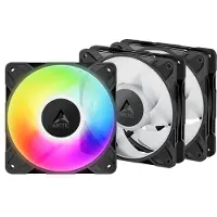 Arctic Cooling P12 PRO A-RGB zwart 3-pack | Kastventilator