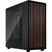 Fractal Design North XL Midi-tower Gaming-behuizing Steenkool, Zwart Stoffilter, 3 voorgeïnstalleerde ventilators, Zijvenster