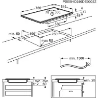 AEG TO84IA0FXB - 5000 Induction