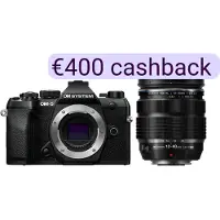 OM SYSTEM OM-5 II + 12-40mm II Zwart