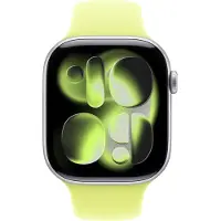 Apple Sport Band voor de Watch | 44/45/46/49 mm - Maat S/M - Neon Yellow