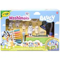 Crayola Washimals Bluey 5 Pet Set With Pool Veelkleurig