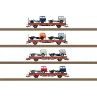 Trix h0 T24190 Goederenwagen DC