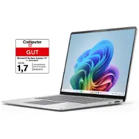 Microsoft Surface Laptop – Copilot+ PC – 7. Edition (15", Qualcomm Snapdragon X Elite X1E-80-100, 16 GB, 512 GB, NL), Notebook, Zilver