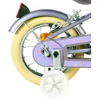 Volare Blossom Kinderfiets - Meisjes - 12 inch - Paars - Twee handremmen