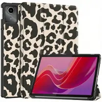 IMoshion Design Trifold Bookcase voor de Lenovo Tab M11 - Leopard