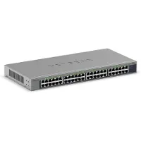 Netgear GS748 - Switch - onbeheerd - 48 x 10/100/1000 - Voor plaatsing op een bureau of aan de muur