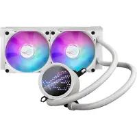 Asus ROG RYUO III 240 ARGB - Vloeistofkoelsysteem processor - afmeting radiator: 240 mm - (voor: LGA1700, LGA1200, AM5, AM4, LGA1150, LGA1151, LGA1155, LGA1156) - koperen basis - 120 mm - wit