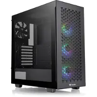 Thermaltake CA-1S3-00M1WN-03 Midi-tower PC-behuizing Zwart