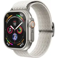 Vonmählen Woven Loop Apple Watch 49 / 46 / 45 Mm Bandje Bruin