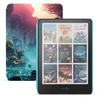 Amazon Kindle Colorsoft Kids (1e generatie)-2025 Fantasierivier Fantasy River, 16 GB, met kleurendisplay en frontverlichting met instelbare kleurtemperatuur