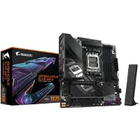 Gigabyte X870M AORUS ELITE WIFI7 Moederbord Socket AMD AM5 Vormfactor Micro-ATX Moederbord chipset AMD X870