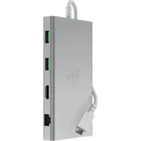 Razer USB-C Dock - Docking Station - 11 Poorten - HDMI - Mercury Wit