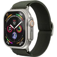 Vonmählen Classic Nylon Loop bandje voor de Apple Watch | 38/40/41/42 mm - Olive