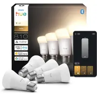 Philips Hue A60 White E27 810lm 4-pack
