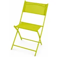 Mojawo Tuinstoel, inklapbaar. Campingstoel, inklapbaar. Kleur: lichtgroen