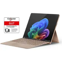Microsoft Surface Pro 13" met OLED - EP2-08389 - 13-inch touchscreen, Snapdragon X Elite X1E-78-100, 16 GB RAM, 1000 GB SSD, Windows 11 Home, sandstone, 11e editie