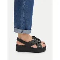 Crocs Sandaal 'Brooklyn 4U' zwart