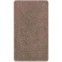 vidaXL Antislip Badmat Bruin 70 x 120 cm PP