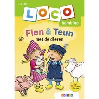 Uitgeverij Zwijsen België Loco bambino Fien &amp; Teun met de dieren