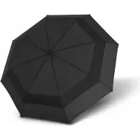 Knirps Paraplu, A.405 zwart met windklep, Zwart