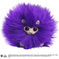 Noble Collection The Harry Potter Pluche knuffel Pygmy Puff 15 cm Paars
