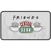 Friends Deurmat Central Perk 40 X 70 Cm Rubber/polyester Grijs