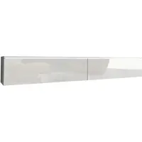 Bratex ModernHome Glance - TV-meubel - Mat en glans - 2-deurs - Hangend of staand