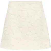 Object Dames Rokken Objmathilda Lisa Hw Short Skirt - Ecru - Maat 34