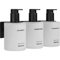 Blomus Zeepdispenser Kirei Adhesive White 350 ml (Set van 3)