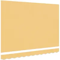 vidaXL Vervangingsdoek voor zonnescherm Zand 236 x 195 cm Polyester
