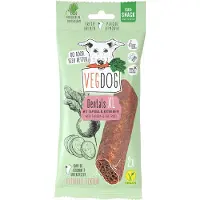 Vegdog Dentals XL - Extra Lange Vegan Dental Kauwstaven - Tapioca & Biet - Gebitsverzorging voor Grote Honden