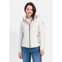 Camel active Lichtgewicht gewatteerde jas gemaakt van gerecycled polyamide - Maat womenswear-50 - Wolwit