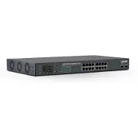 InLine PoE++ Gigabit netwerkswitch 16 poorten, 1Gb/s, 2xSFP,19"1U(incl. beugel)