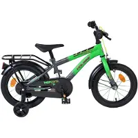 Volare Thombike Kinderfiets - Jongens - 14 inch - Groen Grijs