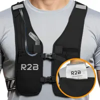 R2B Hardloopvest met Waterzak – 2 Liter Drinkzak & Verstelbaar