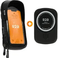 R2B Telefoonhouder Fiets, Motor, Scooter + Magsafe Powerbank
